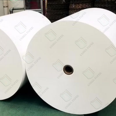 Qualität Kundenspezifisches PE-beschichtetes Becherkartonpapier in Bögen und Rollen für Lebensmittelverpackungen usine